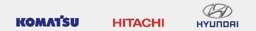 Cat | Komatsu | Hitachi | Hyundai